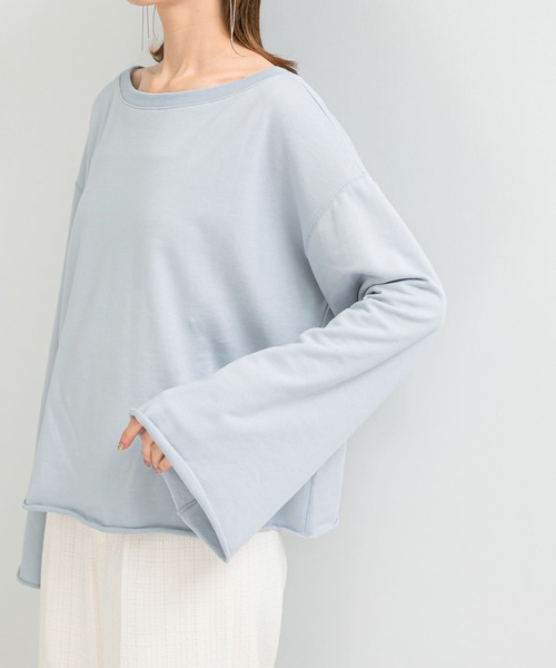 URBAN RESEARCH ROSSO WOMEN(アーバンリサーチ ロッソ)の「オフショルライトスウェット(スウェット・レディース・ライトベージュ/ブルー系その他・FREE)」の17枚目の写真