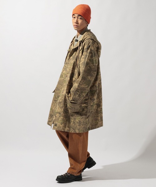 niko and...（ニコアンド）の「【NATOKii(ネイトゥーキー)】ユーロワークフードコート（ミリタリージャケット・メンズ・キャメル/ベージュ・MEDIUM/LARGE）」の7枚目の写真