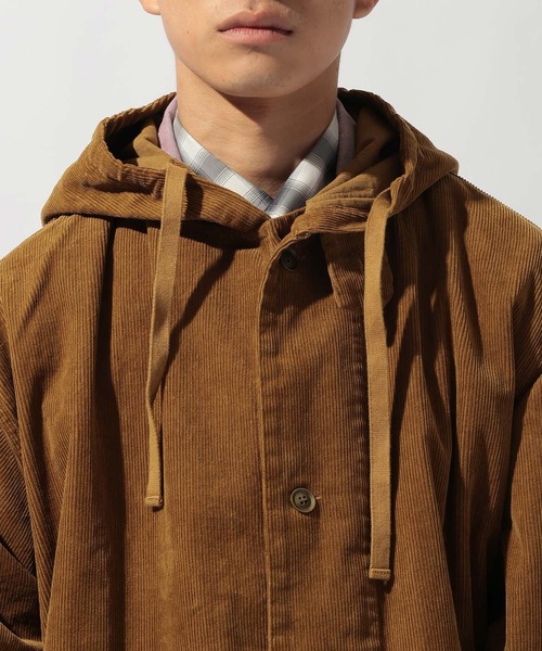 niko and...（ニコアンド）の「【NATOKii(ネイトゥーキー)】ユーロワークフードコート（ミリタリージャケット・メンズ・キャメル/ベージュ・MEDIUM/LARGE）」の12枚目の写真