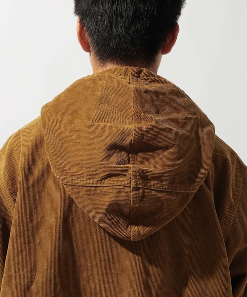 niko and...（ニコアンド）の「【NATOKii(ネイトゥーキー)】ユーロワークフードコート（ミリタリージャケット・メンズ・キャメル/ベージュ・MEDIUM/LARGE）」の17枚目の写真