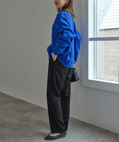 セール】《吸湿発熱/WEBのみ4サイズ展開》ウールミックスドロスト