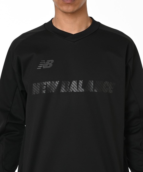 NEW BALANCE(ニューバランス)の「ストレッチボンディングトップ 防風撥水(Tシャツ/カットソー・メンズ・ブラック・SMALL/MEDIUM/LARGE/X-LARGE/XX-LARGE)」の6枚目の写真