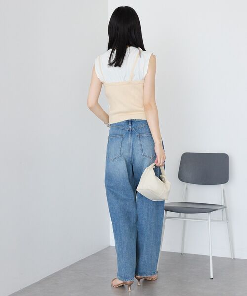 AMERICAN HOLIC（アメリカンホリック）の「【2WAY】ニットチューブトップ（ベスト・レディース・ブラック/ホワイト系その他2・M/L）」の11枚目の写真