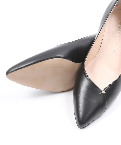 HIPS（ヒップス）の「【本革】メタルパーツVカットパンプス（パンプス・レディース・ボルドー/アイボリー/ネイビー/ブラック/ブラック系その他・23cm/22.5cm/23.5cm/24cm/24.5cm）」の22枚目の写真