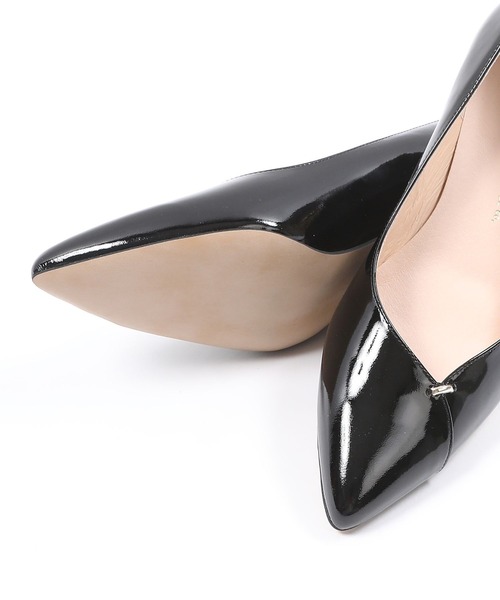 HIPS（ヒップス）の「【本革】メタルパーツVカットパンプス（パンプス・レディース・ボルドー/アイボリー/ネイビー/ブラック/ブラック系その他・23cm/22.5cm/23.5cm/24cm/24.5cm）」の14枚目の写真