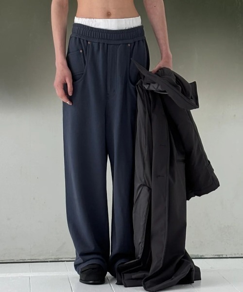 パンツ abelia edoward goucha ABELIA EDOWARD GOUCHA/アベリアエドワードゴーチャ/ECHO SWEAT