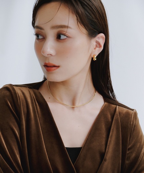 ベロアカットオールインワン（サロペット/オーバーオール）｜anuans