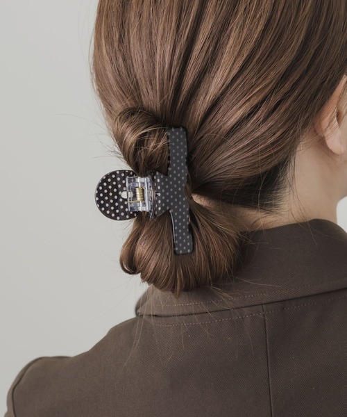 SMELLY(スメリー)の「ドットバンス(バレッタ/ヘアクリップ・レディース・ドット・-)」の1枚目の写真
