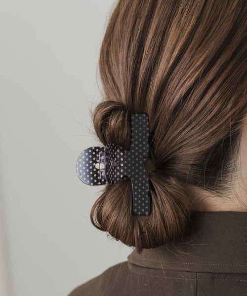 SMELLY(スメリー)の「ドットバンス(バレッタ/ヘアクリップ・レディース・ドット・-)」の6枚目の写真