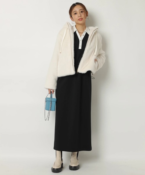 JUSGLITTY ダブルジップファーパーカー セール】ダブルジップファーパーカー（その他アウター）｜JUSGLITTY