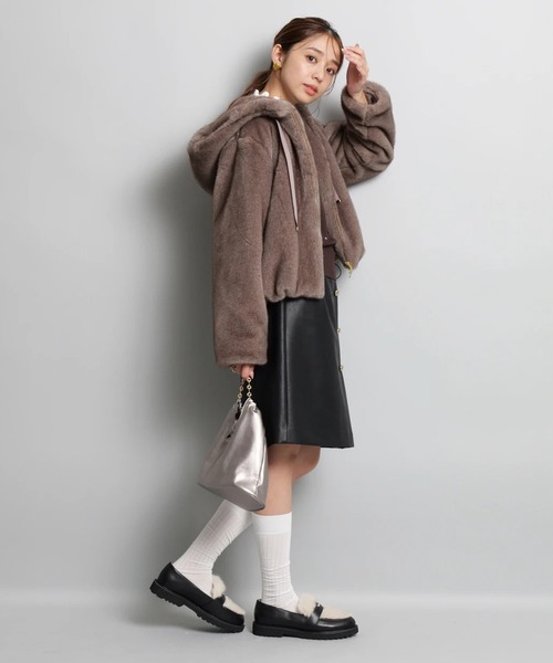 ダブルジップファーパーカー（その他アウター）｜JUSGLITTY（ジャス