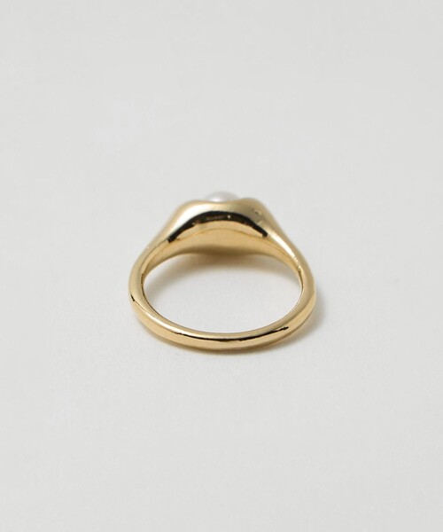 BEAUTY&YOUTH UNITED ARROWS(ビューティーアンドユースユナイテッドアローズ)の「ワン パールモチーフ 2セット リング(リング・レディース・シルバー/ゴールド・5)」の5枚目の写真