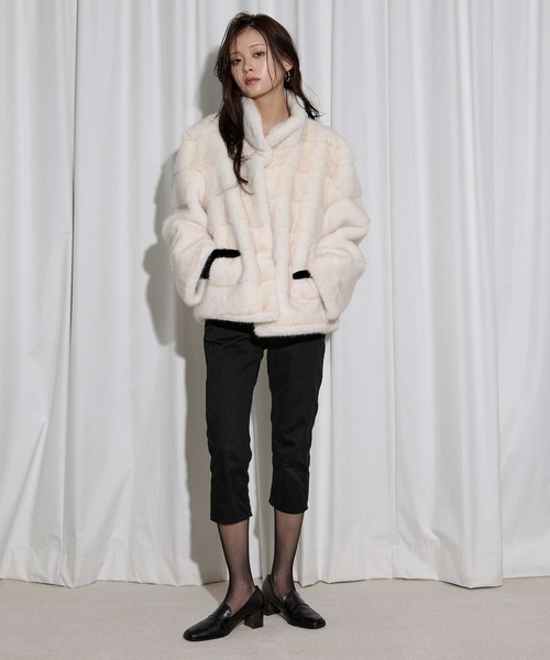 Tk fur 毛皮　 MINK ブルゾン　ミンク 函館ミンク ブルゾン Hakodate Mink Fur