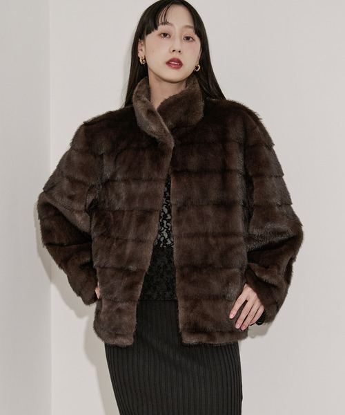 Tk fur 毛皮　 MINK ブルゾン　ミンク 函館ミンク ブルゾン Hakodate Mink Fur