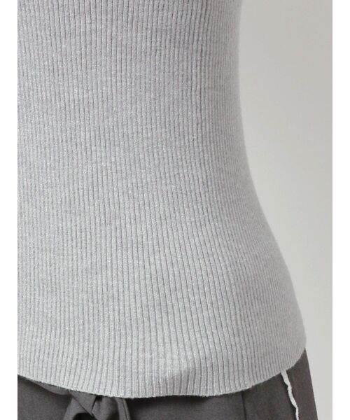 merry jenny(メリージェニー)の「レースリブニット(ニット/セーター・レディース・ピンク/アイボリー/ブラック/グレー・FREE)」の10枚目の写真