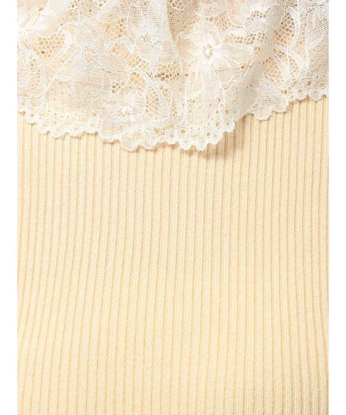 merry jenny(メリージェニー)の「レースリブニット(ニット/セーター・レディース・ピンク/アイボリー/ブラック/グレー・FREE)」の13枚目の写真