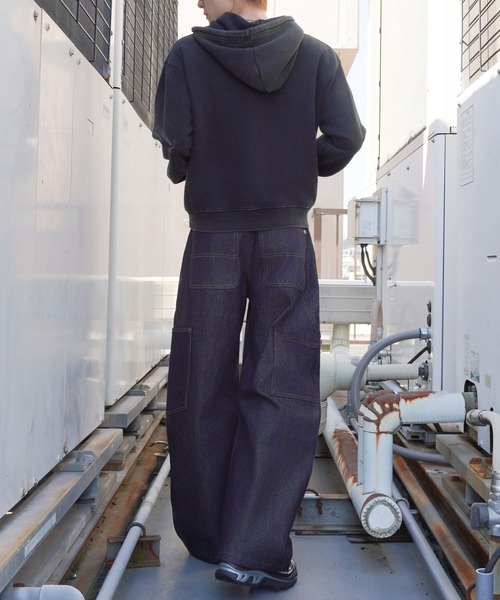 専用様 zero両面ベロアスーパーストレッチハイネックジップパーカー