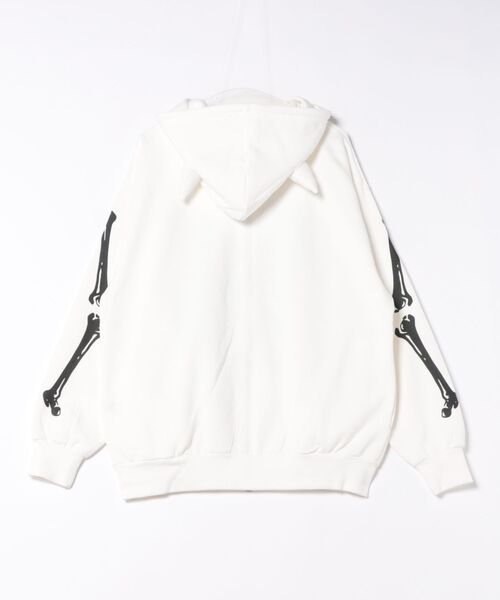 セール】ボーングラフィック デビル ツノ フードデザイン ジップ