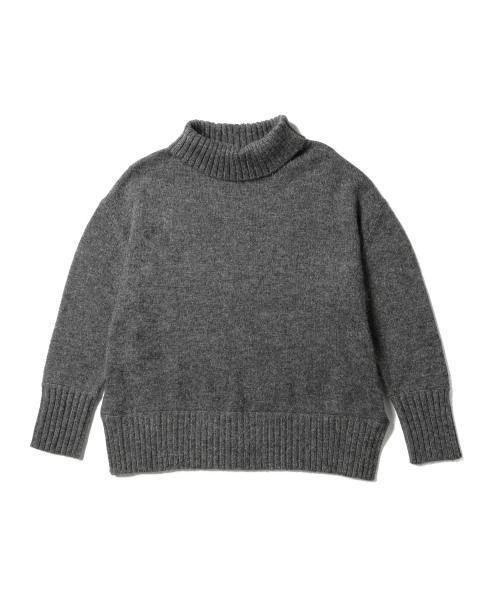 B:MING by BEAMS（ビーミングバイビームス）の「ビーミング by ビームス / タートルネックプルオーバー2（ニット/セーター・レディース・ホワイト/ライトグレー/チャコールグレー・ONE SIZE）」の18枚目の写真