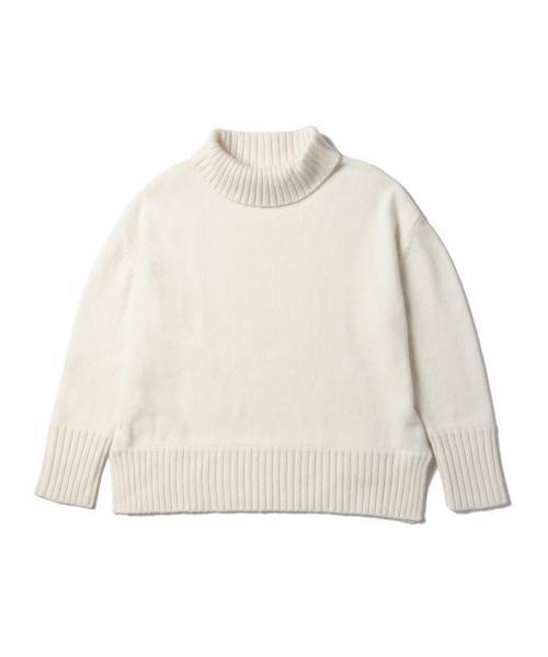 B:MING by BEAMS（ビーミングバイビームス）の「ビーミング by ビームス / タートルネックプルオーバー2（ニット/セーター・レディース・ホワイト/ライトグレー/チャコールグレー・ONE SIZE）」の20枚目の写真