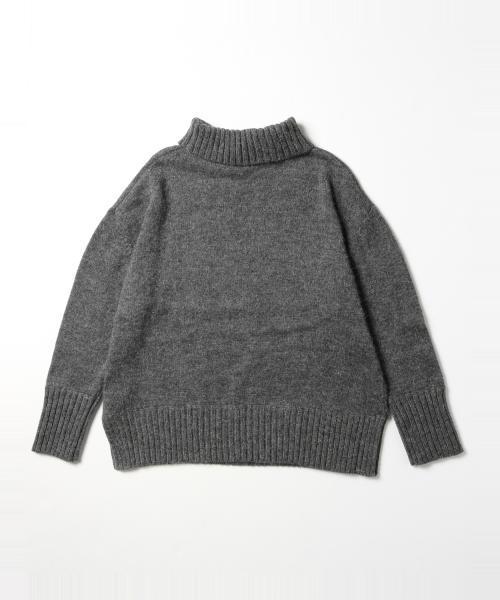 B:MING by BEAMS（ビーミングバイビームス）の「ビーミング by ビームス / タートルネックプルオーバー2（ニット/セーター・レディース・ホワイト/ライトグレー/チャコールグレー・ONE SIZE）」の10枚目の写真