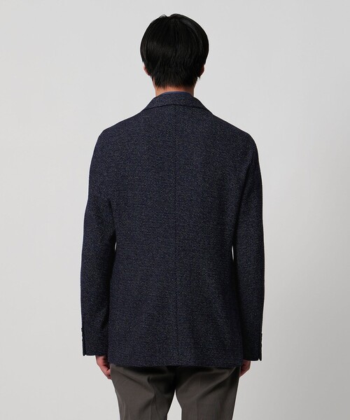 UNITED ARROWS（ユナイテッドアローズ）の「ソフト ハニカム シングル2ボタン テーラードジャケット COMFORT EASY‐MODEL（テーラードジャケット・メンズ・ネイビー・46/48/50）」の5枚目の写真