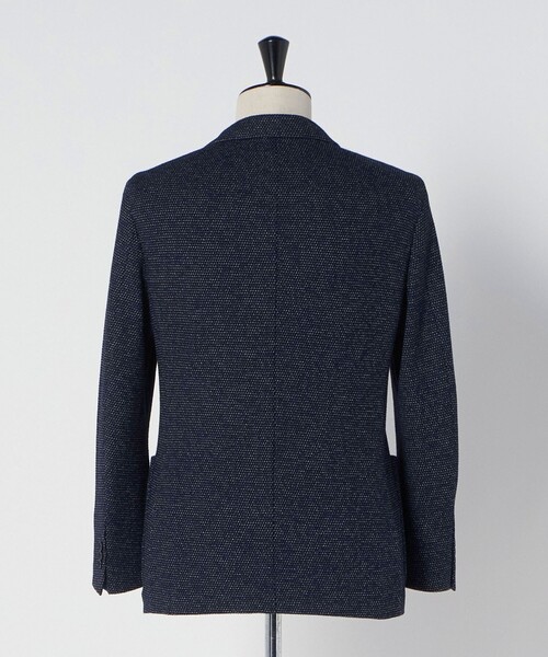 UNITED ARROWS（ユナイテッドアローズ）の「ソフト ハニカム シングル2ボタン テーラードジャケット COMFORT EASY‐MODEL（テーラードジャケット・メンズ・ネイビー・46/48/50）」の7枚目の写真