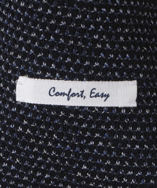 UNITED ARROWS（ユナイテッドアローズ）の「ソフト ハニカム シングル2ボタン テーラードジャケット COMFORT EASY‐MODEL（テーラードジャケット・メンズ・ネイビー・46/48/50）」の12枚目の写真