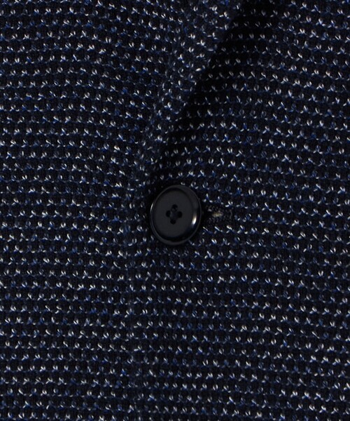 UNITED ARROWS（ユナイテッドアローズ）の「ソフト ハニカム シングル2ボタン テーラードジャケット COMFORT EASY‐MODEL（テーラードジャケット・メンズ・ネイビー・46/48/50）」の13枚目の写真