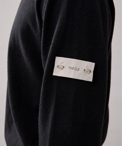 THE CLE(ザクレ)の「SIGNATURE TIGHT KNIT(ニット/セーター・メンズ・アイボリー/ブラック・2/1)」の9枚目の写真