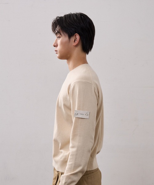 THE CLE(ザクレ)の「SIGNATURE TIGHT KNIT(ニット/セーター・メンズ・アイボリー/ブラック・2/1)」の14枚目の写真