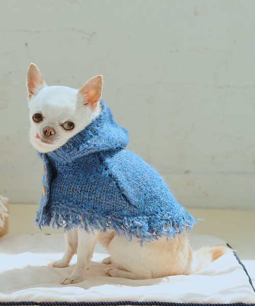 セール】【DOG】ニットポンチョ（ペットウェア）｜ROPE' PICNIC（ロペ