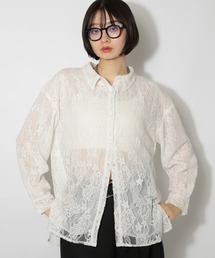 PAGEBOY | ウインターレースシャツ(シャツ/ブラウス)