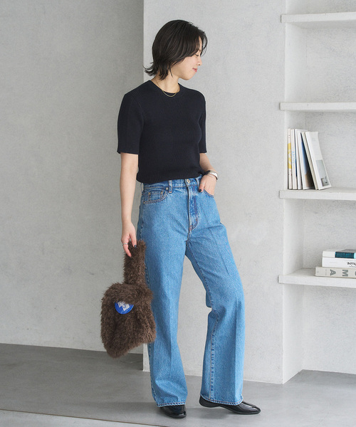 LE TALON(ルタロン)の「《追加》LETALON MIXFUR SHOPPER25(トートバッグ・レディース・アイボリー/チャコールグレー/ブラウン・FREE)」の7枚目の写真