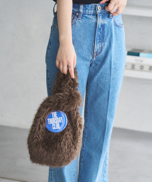 LE TALON(ルタロン)の「《追加》LETALON MIXFUR SHOPPER25(トートバッグ・レディース・アイボリー/チャコールグレー/ブラウン・FREE)」の20枚目の写真