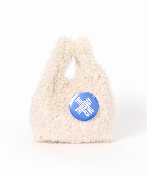 LE TALON(ルタロン)の「《追加》LETALON MIXFUR SHOPPER25(トートバッグ・レディース・アイボリー/チャコールグレー/ブラウン・FREE)」の16枚目の写真