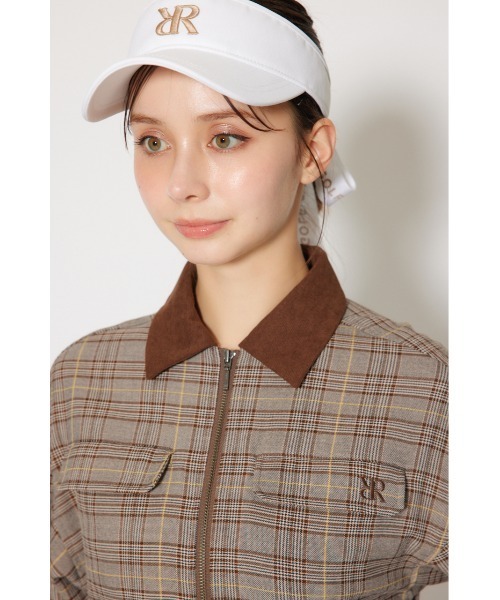 RIENDA GOLF(リエンダゴルフ)の「【RIENDA GOLF】グレンチェックドロストワンピース 秋服 冬服(ワンピース・レディース・ブラック/ブラウン・SMALL/MEDIUM)」の19枚目の写真