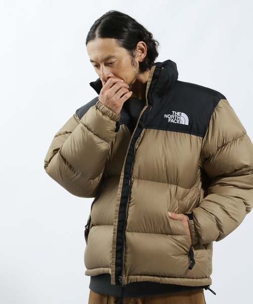 THE NORTH FACE ヌプシ ダウンジャケット ブラウン・ブラック THE NORTH FACE 【並行輸入品】ノースフェイス ヌプシ ダウン