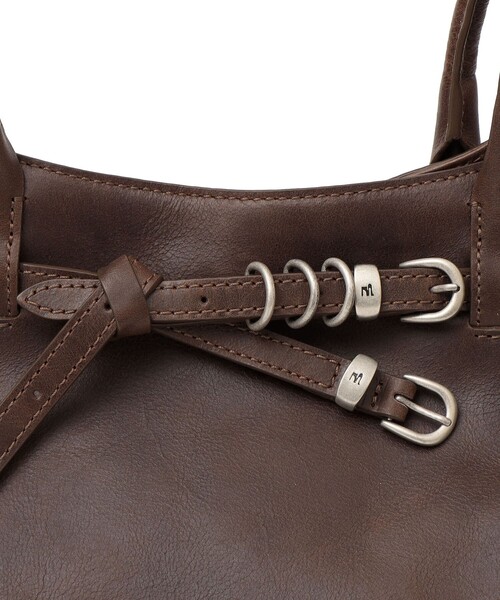 MARGE SHERWOOD（マージシャーウッド）の「MARGESHERWOOD:GRANDMA USED BAG LARGE（ショルダーバッグ・レディース・ブラウン・ONE SIZE）」の4枚目の写真