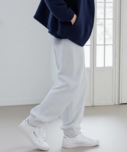 SITRY(シトリー)の「Heavy Weight Sweat Pants/ヘビーウェイト 裏起毛 スウェットパンツ セットアップ対応(スウェットパンツ・メンズ・オートミール/バーガンディー/グレー/ブラック/チャコール・M/L/LL)」の4枚目の写真