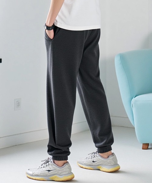 SITRY(シトリー)の「Heavy Weight Sweat Pants/ヘビーウェイト 裏起毛 スウェットパンツ セットアップ対応(スウェットパンツ・メンズ・オートミール/バーガンディー/グレー/ブラック/チャコール・M/L/LL)」の3枚目の写真