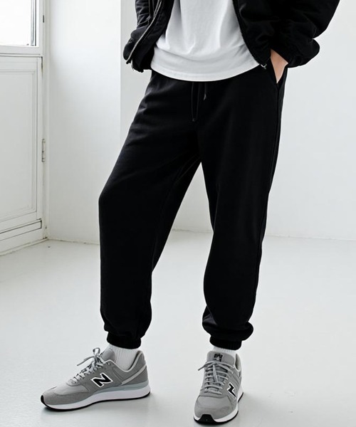 SITRY(シトリー)の「Heavy Weight Sweat Pants/ヘビーウェイト 裏起毛 スウェットパンツ セットアップ対応(スウェットパンツ・メンズ・オートミール/バーガンディー/グレー/ブラック/チャコール・M/L/LL)」の1枚目の写真