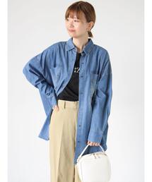 Lugnoncure | オーバーサイズチュニックシャツ(シャツ/ブラウス)