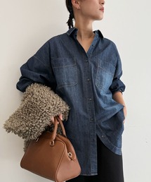 Lugnoncure | オーバーサイズチュニックシャツ(シャツ/ブラウス)