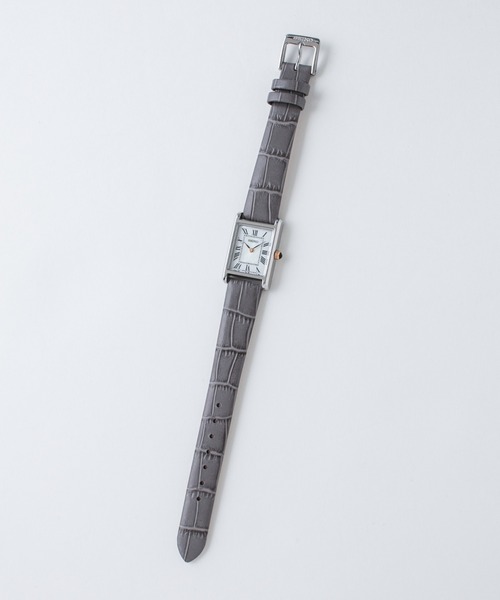 SEIKO/セイコー コラボレーション スクエア シルバー×グレー（アナログ