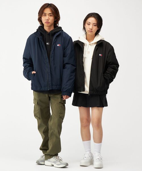 tommy jeans（トミー ジーンズ）の「エッセンシャルパデッドジャケット（ブルゾン・メンズ・ネイビー/ブラック・X-LARGE/SMALL/LARGE/MEDIUM）」の12枚目の写真