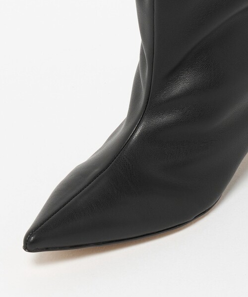 Pippichic(ピッピシック)の「<PIPPICHIC>BALLON フェイクレザー ショートブーツ(ブーツ・レディース・ブラック・37/36/38)」の9枚目の写真