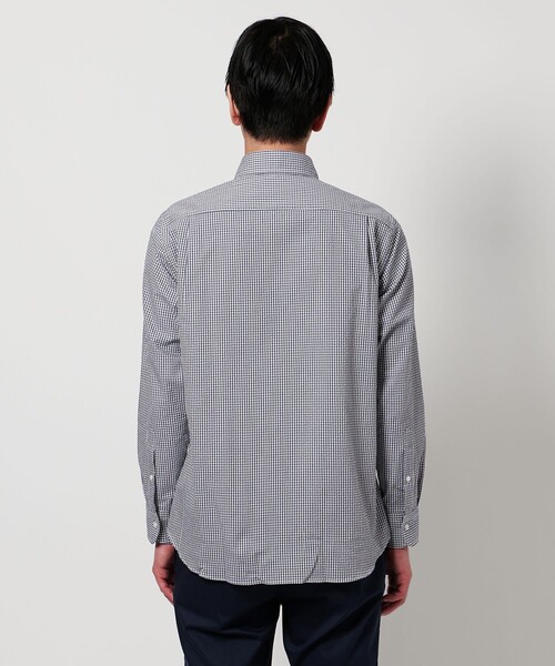 A DAY IN THE LIFE UNITED ARROWS(アデイインザライフユナイテッドアローズ)の「サッカー カッタウェイカラーシャツ‐吸水速乾‐<A DAY IN THE LIFE>(シャツ/ブラウス・メンズ・ネイビー/ホワイト/その他1/ロイヤルブルー・L/S/M/XL)」の10枚目の写真