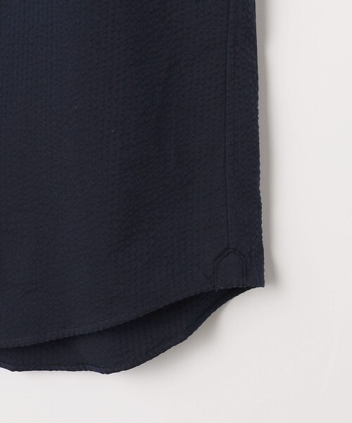 A DAY IN THE LIFE UNITED ARROWS(アデイインザライフユナイテッドアローズ)の「サッカー カッタウェイカラーシャツ‐吸水速乾‐<A DAY IN THE LIFE>(シャツ/ブラウス・メンズ・ネイビー/ホワイト/その他1/ロイヤルブルー・L/S/M/XL)」の14枚目の写真
