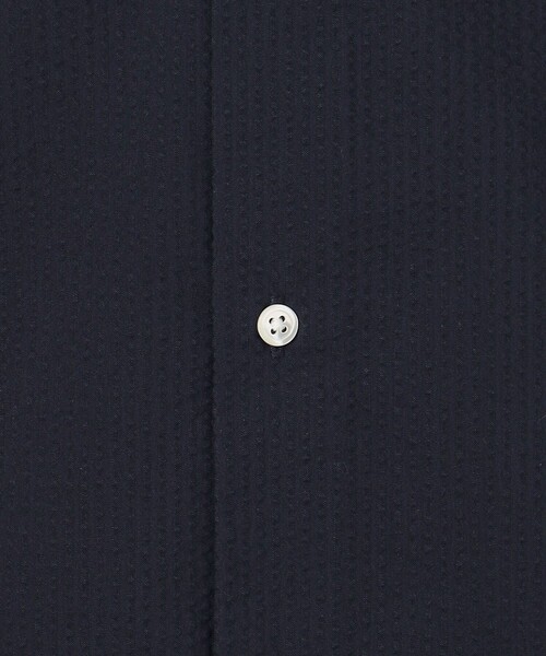 A DAY IN THE LIFE UNITED ARROWS(アデイインザライフユナイテッドアローズ)の「サッカー カッタウェイカラーシャツ‐吸水速乾‐<A DAY IN THE LIFE>(シャツ/ブラウス・メンズ・ネイビー/ホワイト/その他1/ロイヤルブルー・L/S/M/XL)」の15枚目の写真
